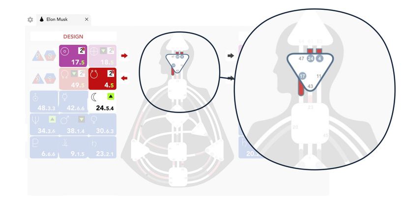 Open Head and Open Ajna as receptors