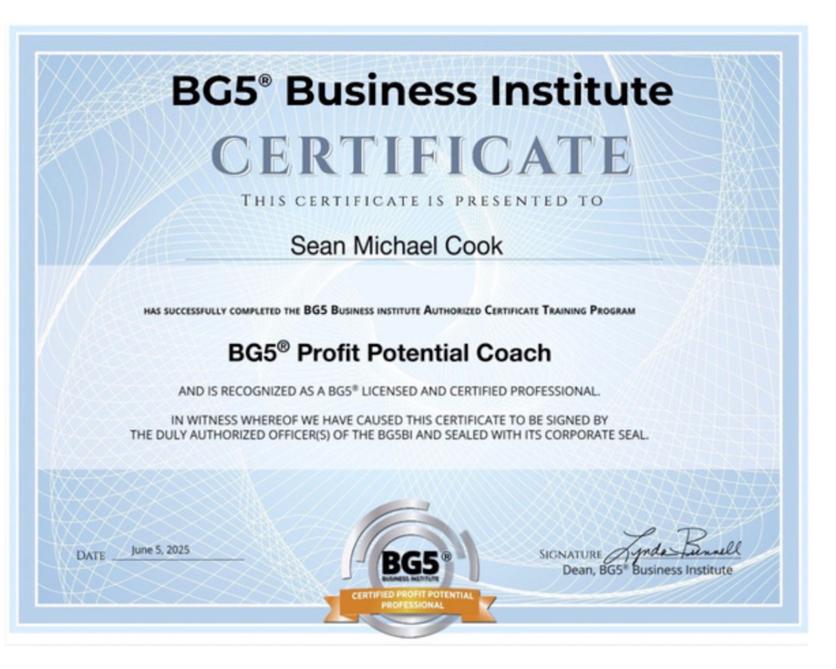 BG5 Profit Potential Coach
